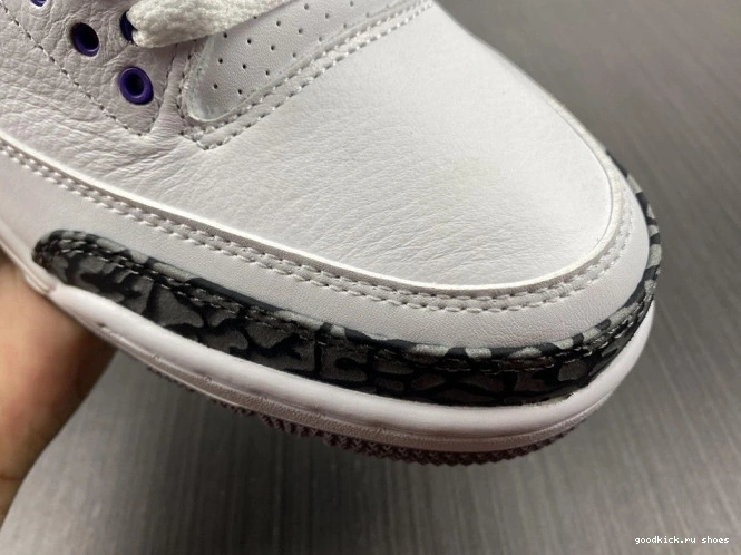 Rep 'Dark 3 CT8532-105 Air Retro Jordan Iris' 0814